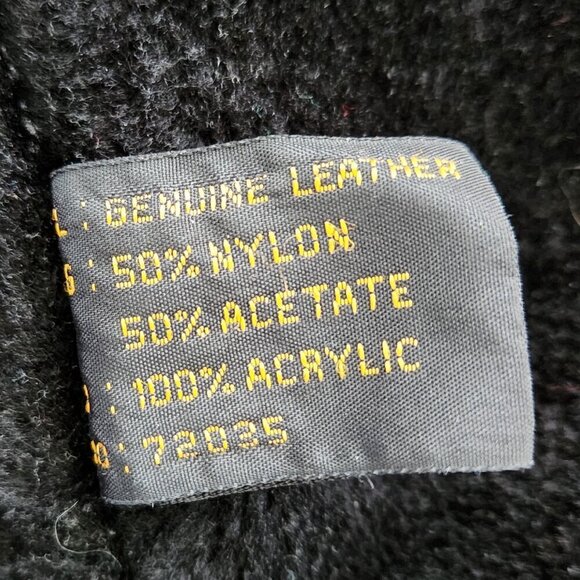 Adler Vintage Men’s Black Leather Jacket - Picture 9 of 9